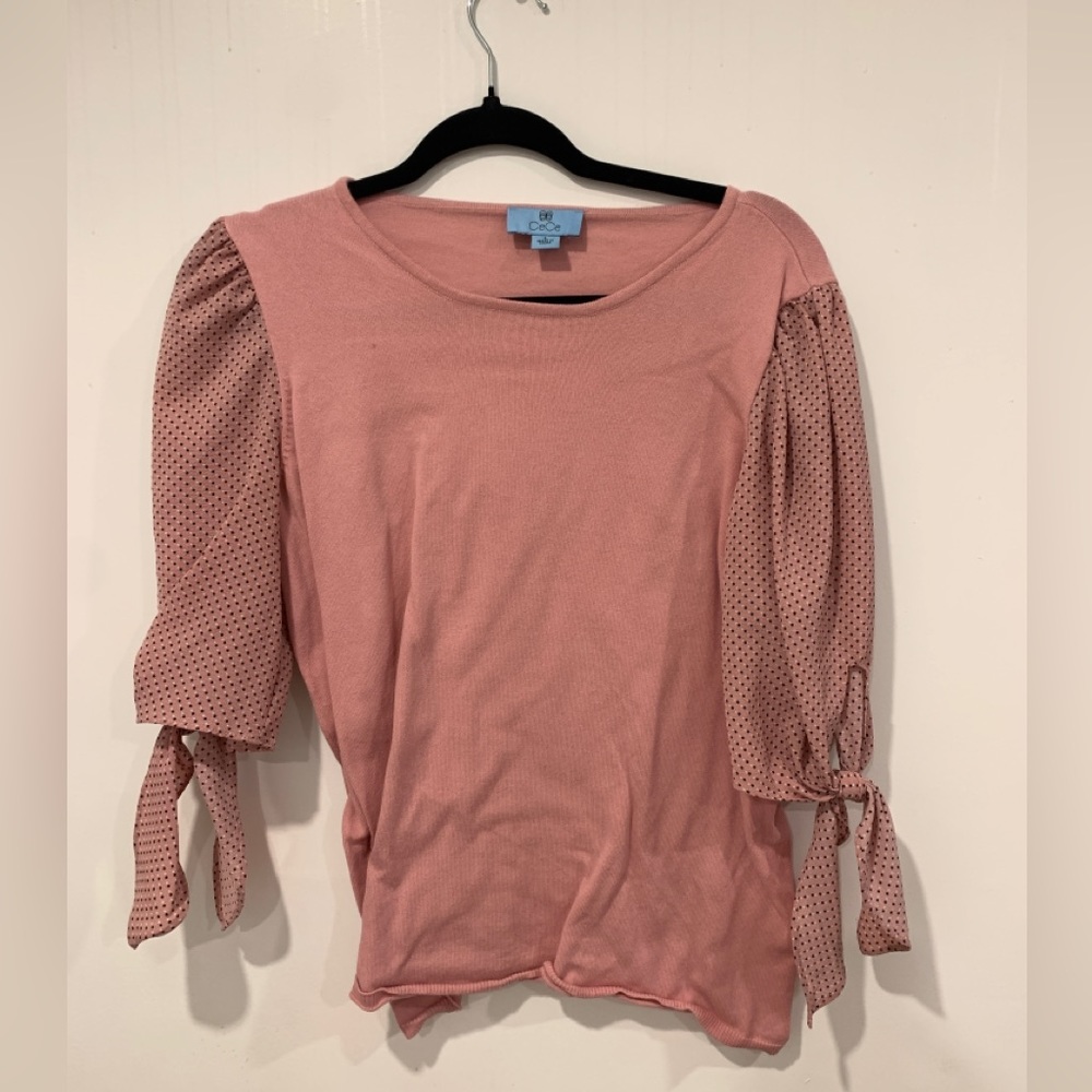 CeCe Blouse pink size L